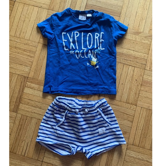 Zara Baby Boy Outfit 18-24 Months - Picture 1 of 5